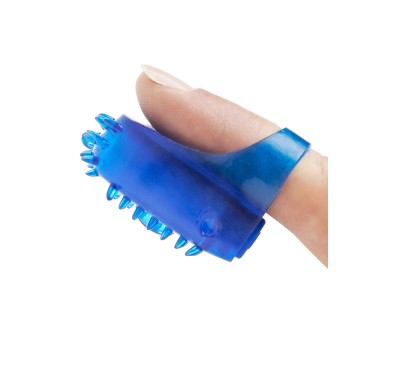 Pierścień-FLEX RING AND FINGER VIBE BLUE